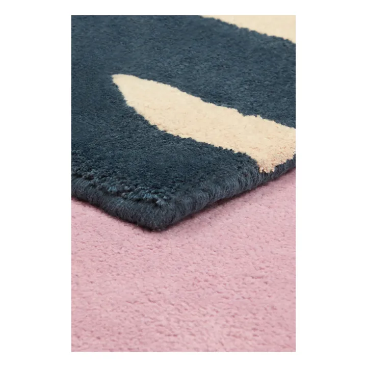 Bleuu-studio Tapis Eléphant | Bleu marine