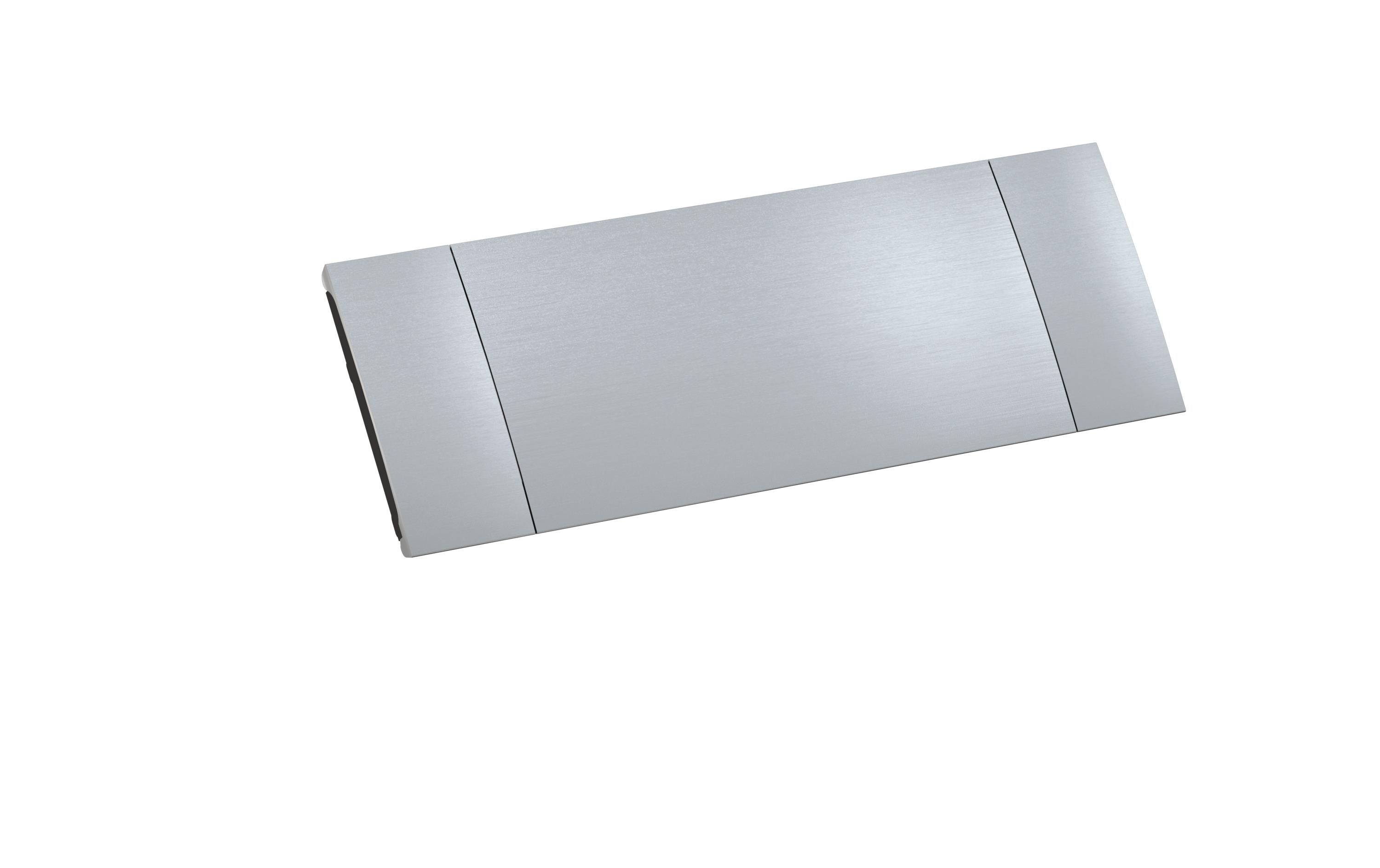 POWER FRAME COVER Einbaurahmen kurz Aluminium 3-fachPower Frame Abdeckung, 3-fach