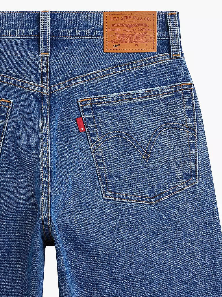 LEVI'S® Jeans Mom Fit 501 7/8 blau