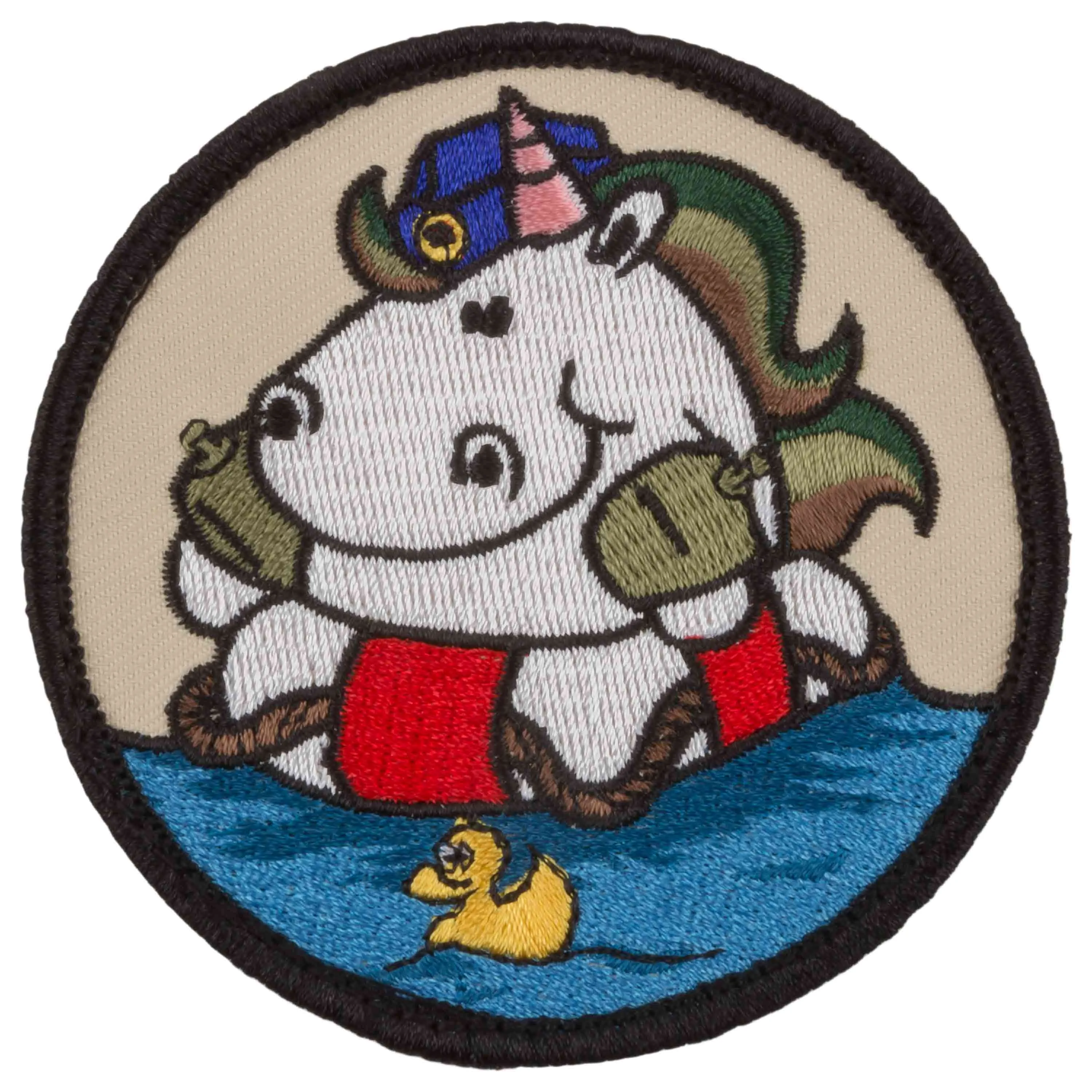 Café Viereck -  Patch Marine Einhorn