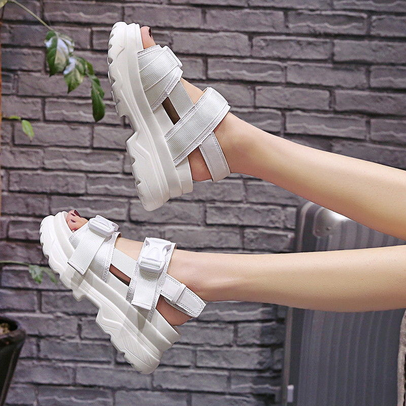 Sleeko - Slingback Platform Sandalen