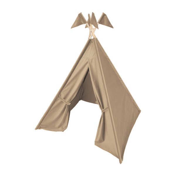 Overseas With Flags Tipi – Velours – Beige