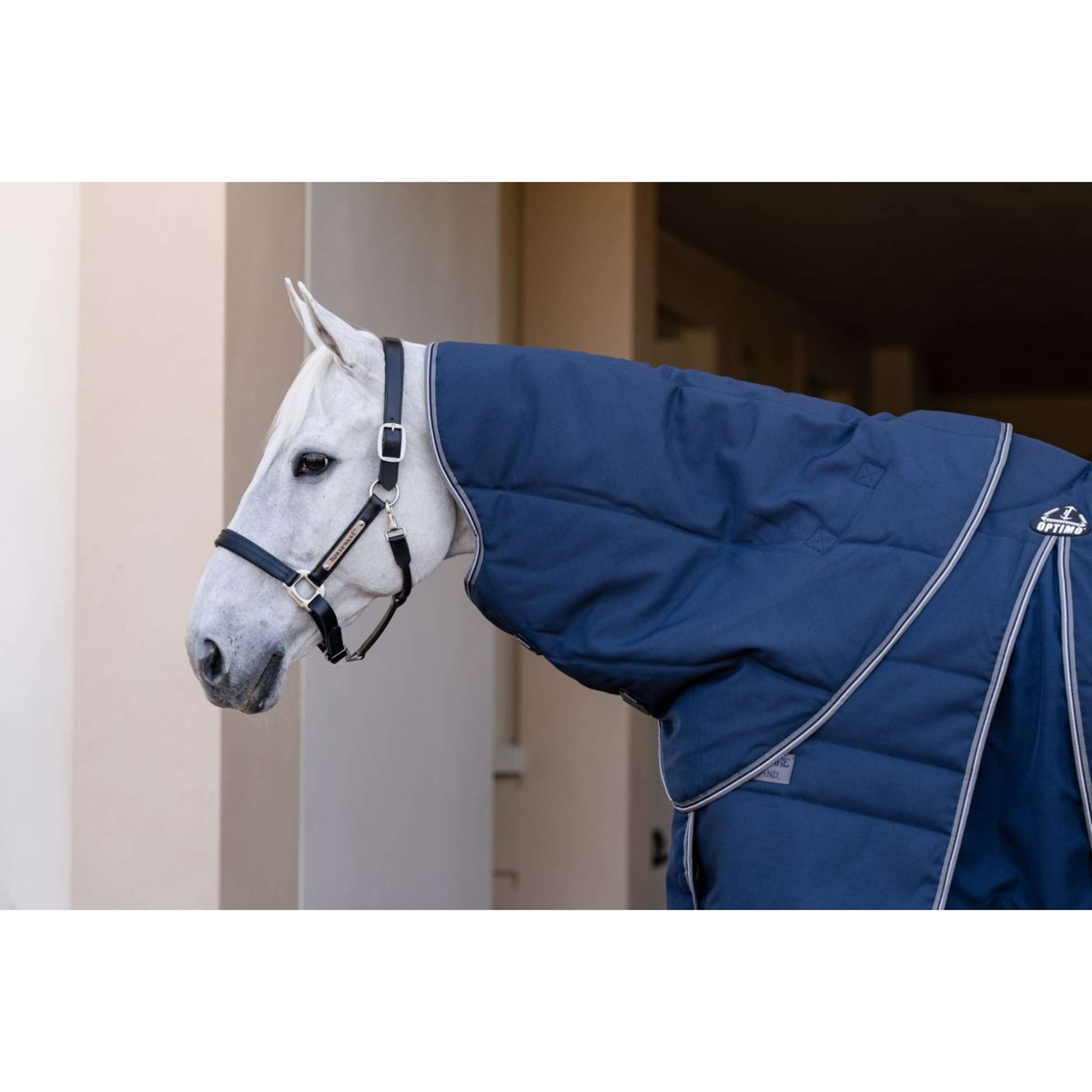 Rambo Optimo Staldeken Plus 400g Navy/Thunderstorm Grey/Silver