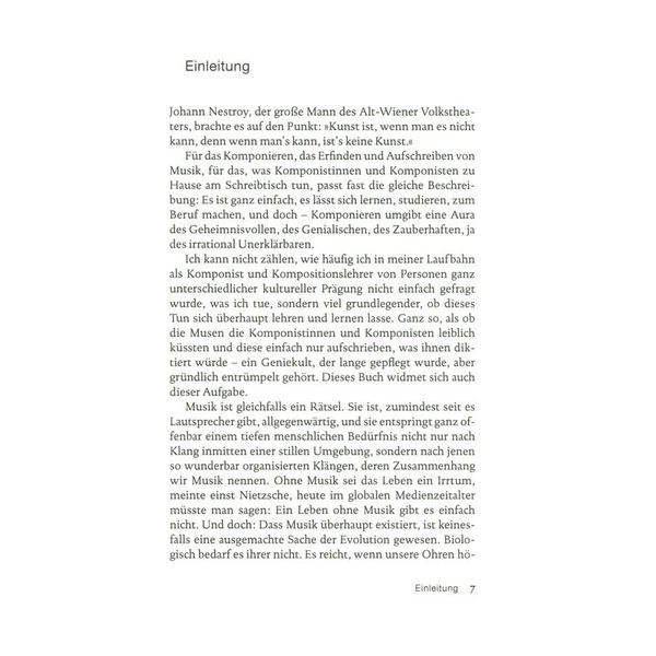 Reclam Verlag Die Kunst des Komponierens