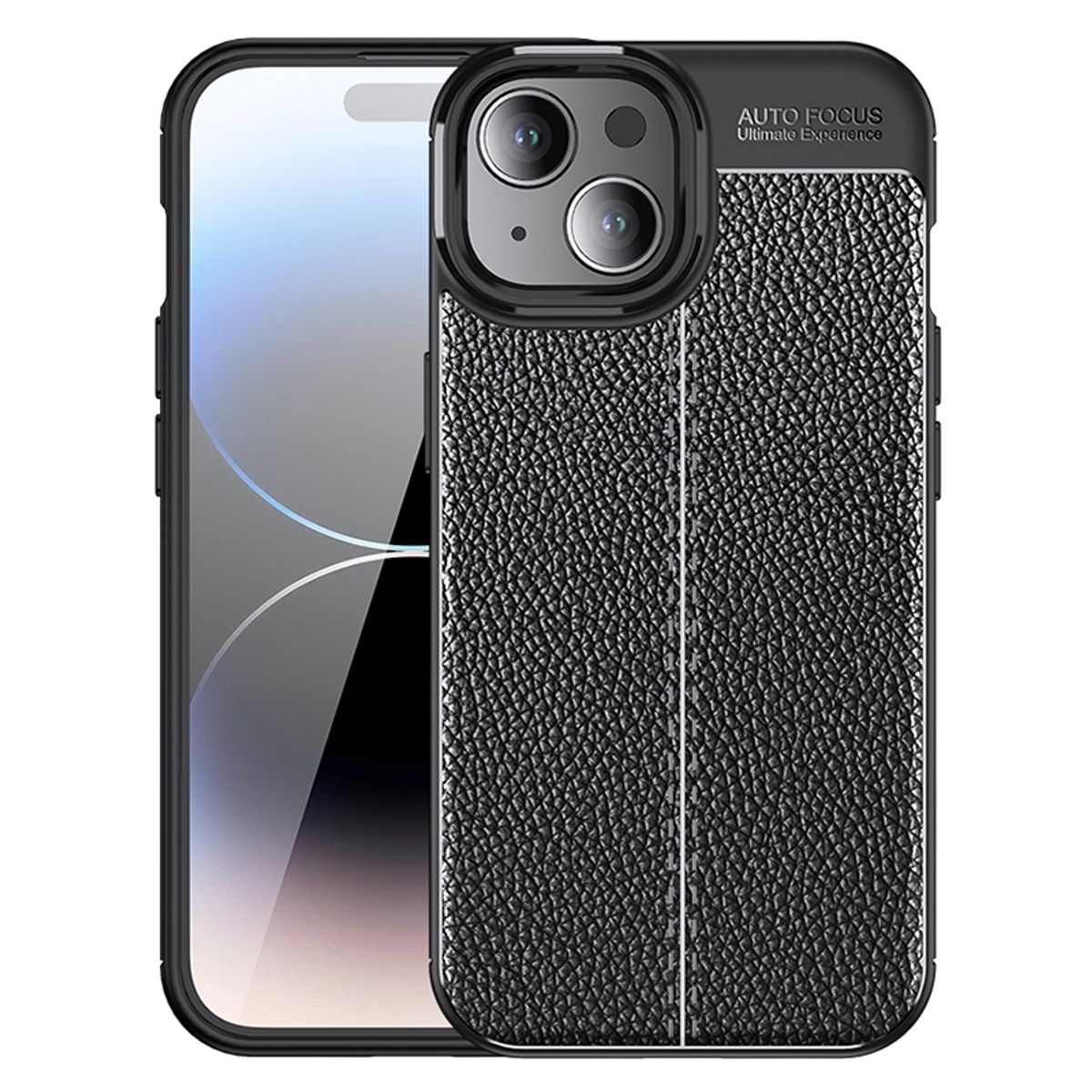 Hülle Handy Schutz für Apple iPhone 15 Case Cover Bumper Etuis Backcover Schale