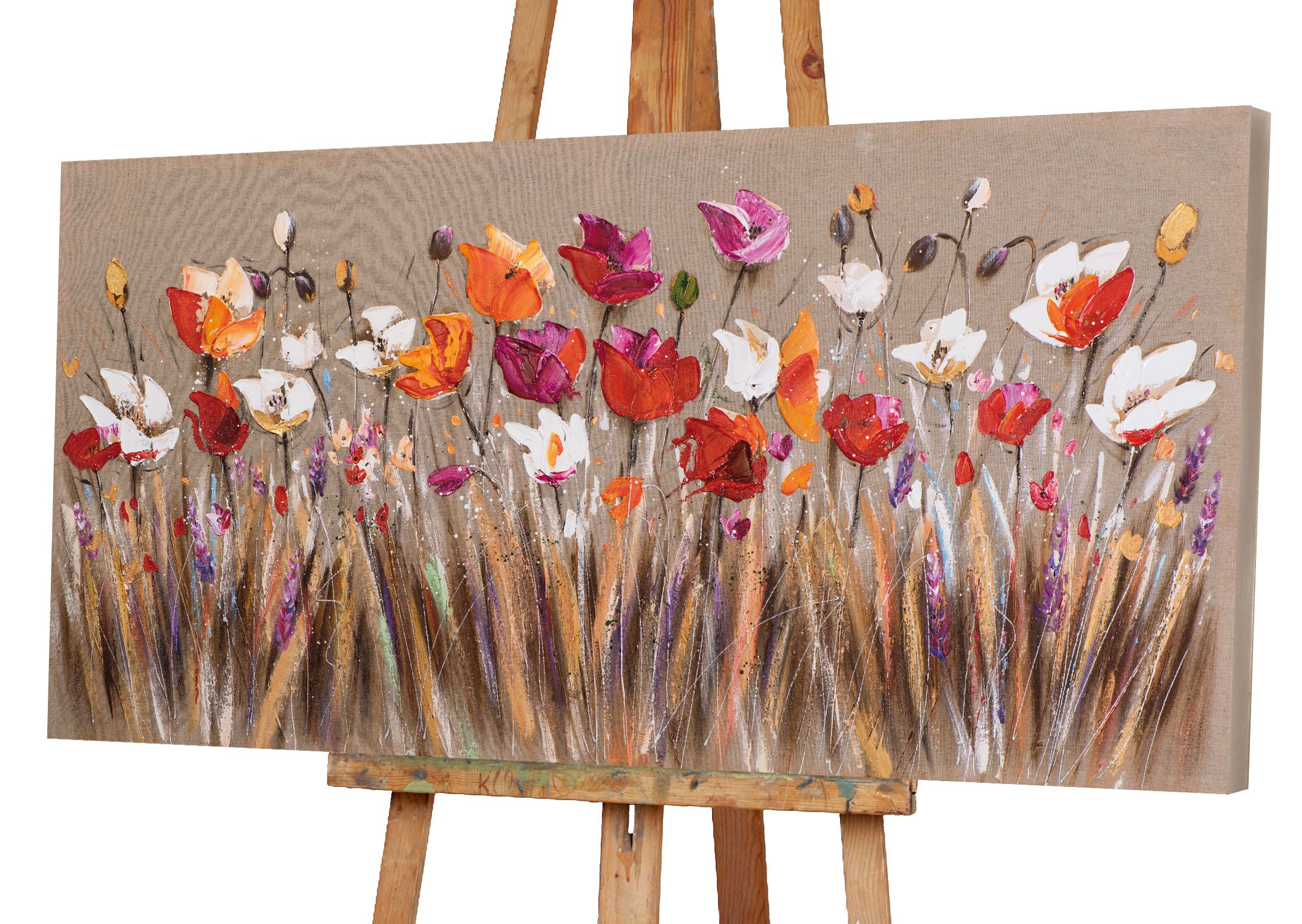 Keilrahmenbild BLUMENFELD
