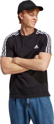 Adidas SportswearEssentials 3-Stripes Tee - schwarz