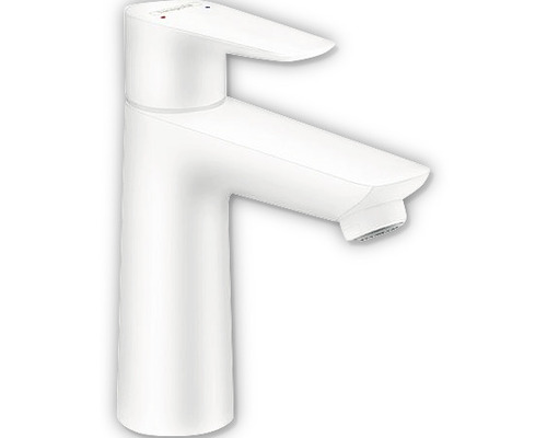 hansgrohe TALIS E 110 wit matte wastafelmengkraan 71710700