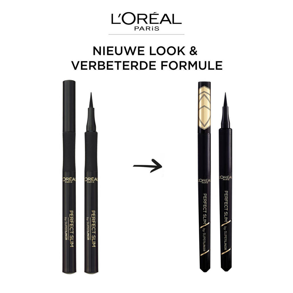Jaren favorietSuperliner Perfect Slim pen eyeliner - Intense Black