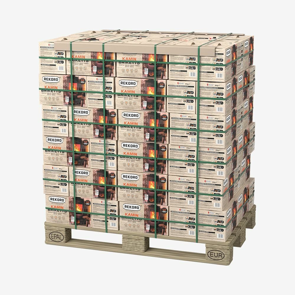 Rekord - Bruinkoolbriketten - 25 Kilogram