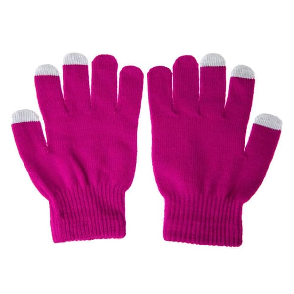 Smarttelefonhansker - Mørkerosa - Touch Glove - Votter