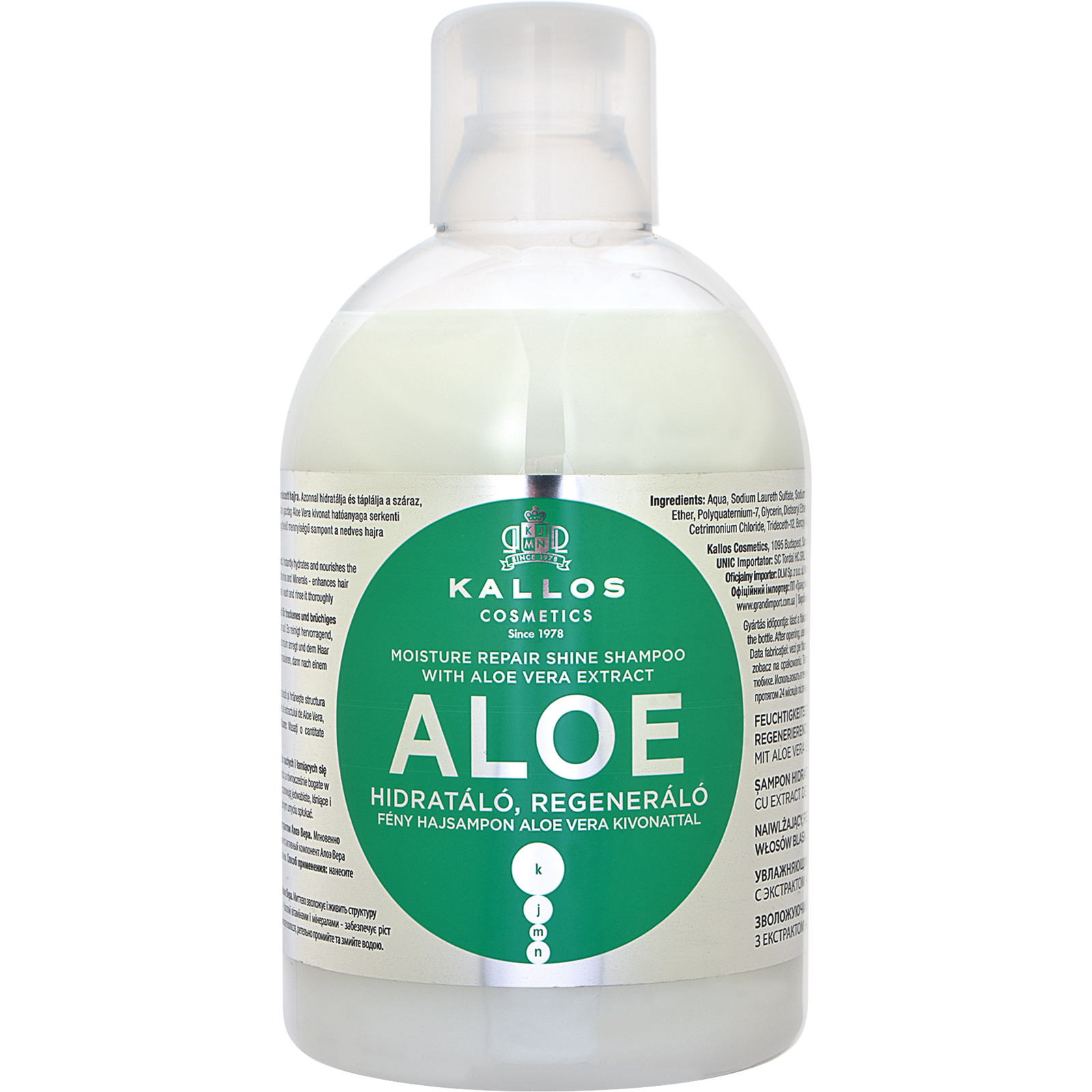 Kallos Shampoo Aloe 1000 ml