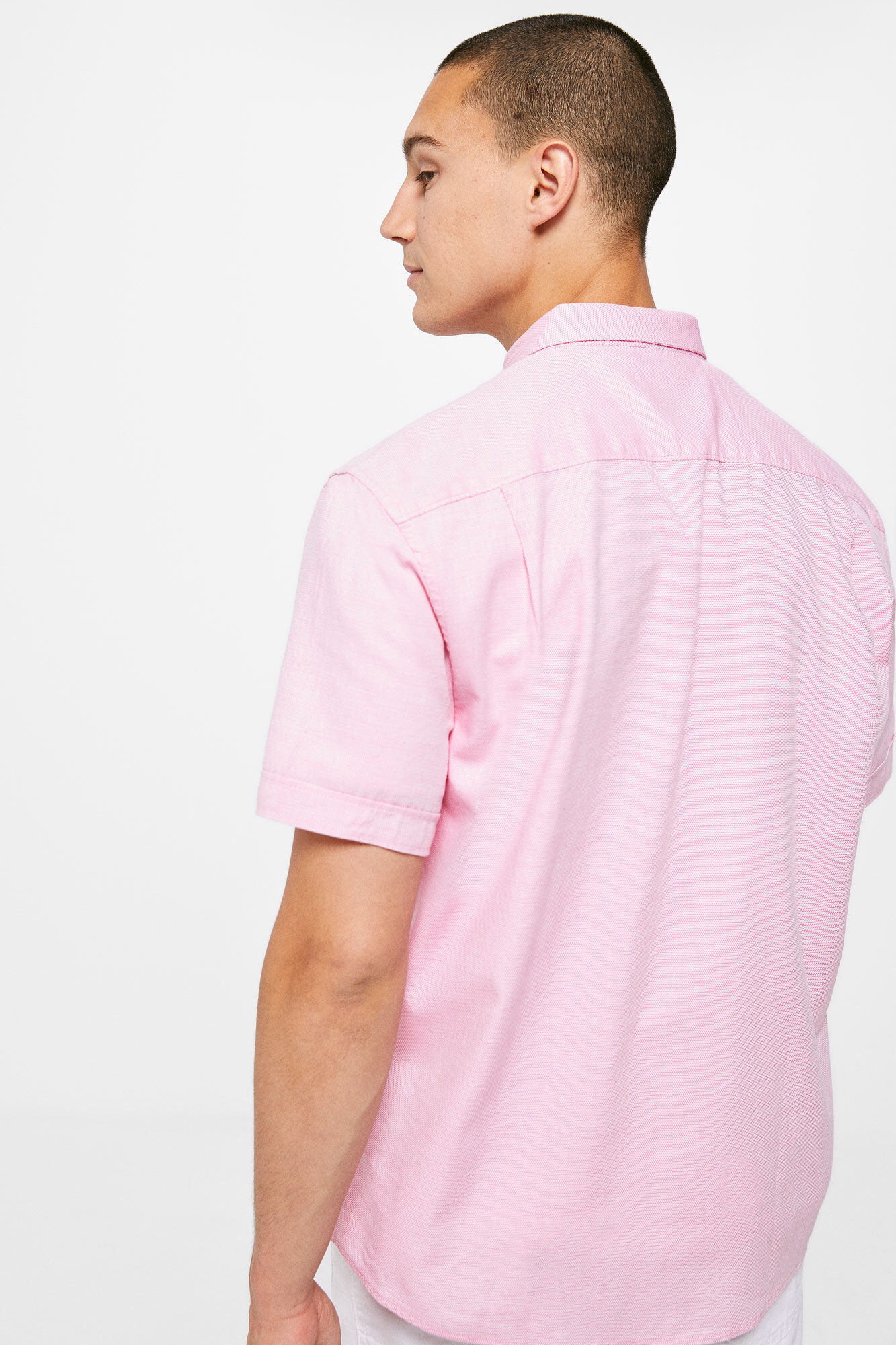 Cor da estrutura da camisa - rosa