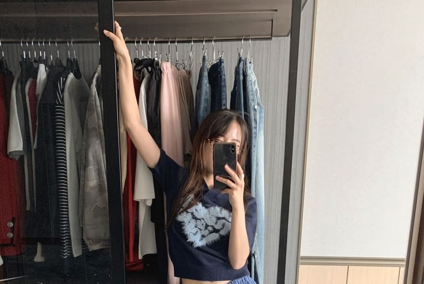 SeoulPop - Effen losse joggingbroek met trekkoord in de taille