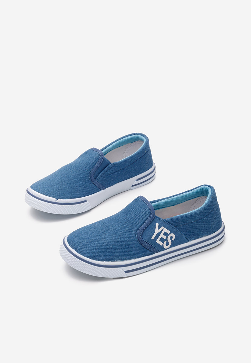 Espadrilles pour enfants bleus Savior