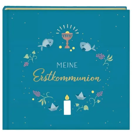 Die Spiegelburg Eintragalbum - Meine Erstkommunion (petrol)