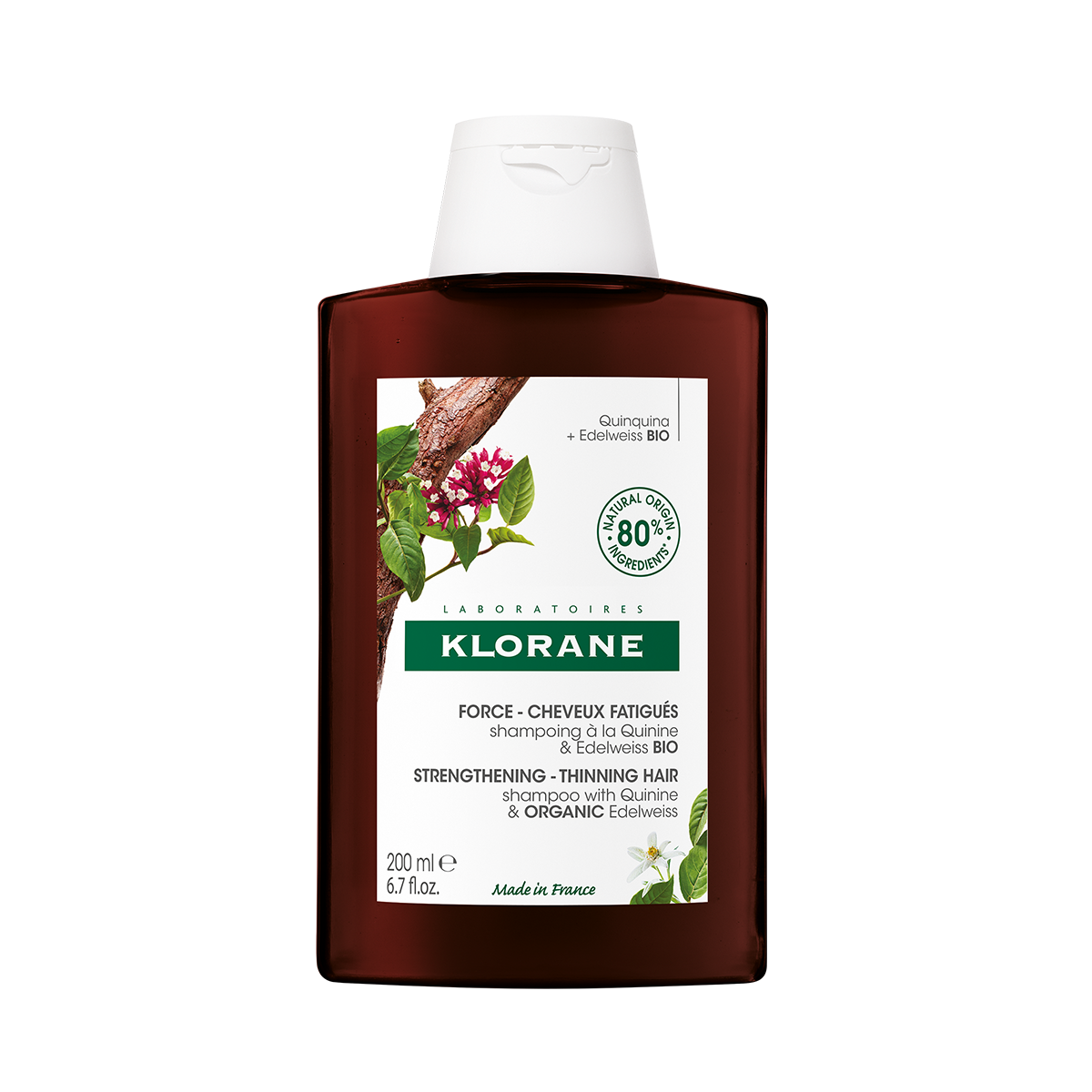 Klorane Chinin Haarausfall Shampoo 200 ml