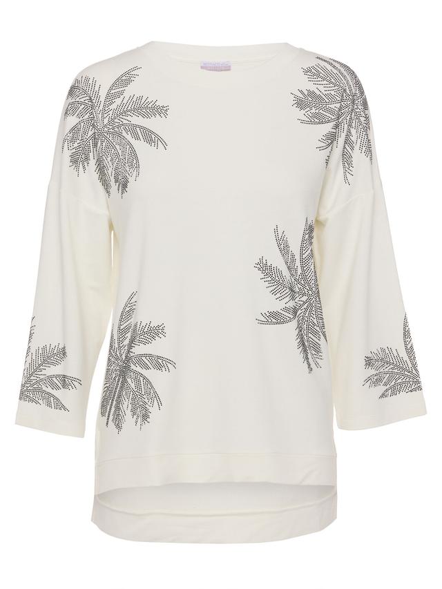 Edelshirt Palmenmotiv