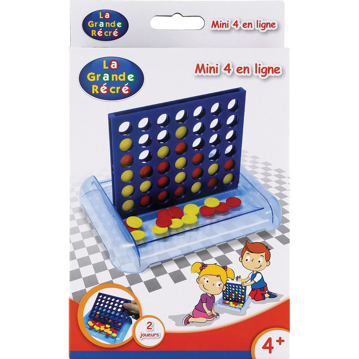 Jeu de voyage Mini 4 en ligne