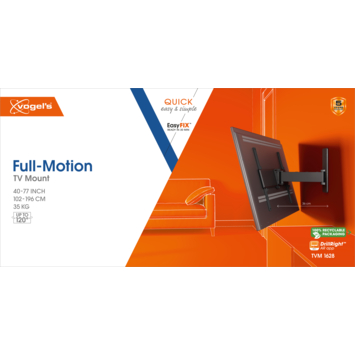 Vogel's TV-steun Full motion L - 40 t/m 77 inch