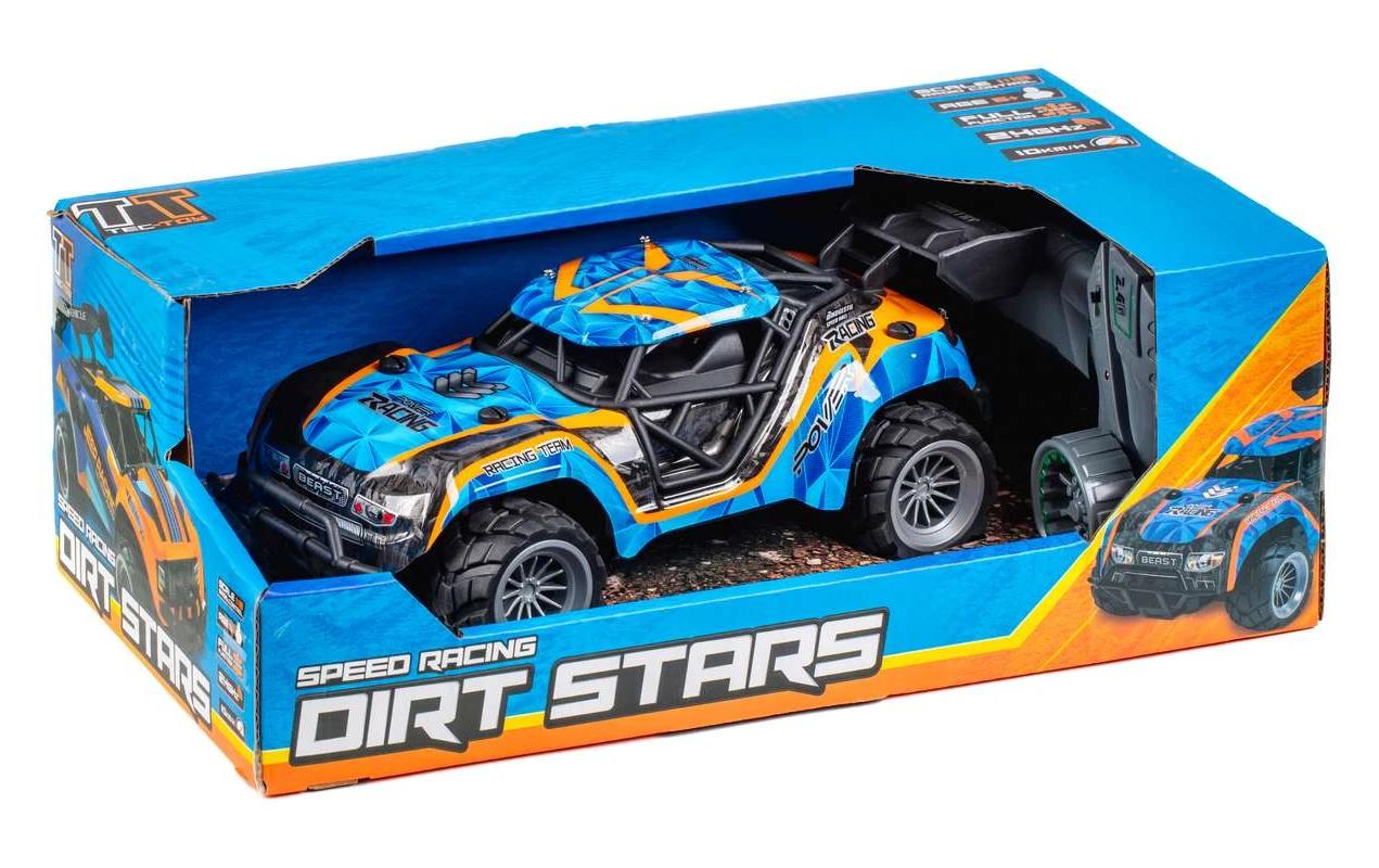 Buggy Speed Racing Blau/Orange, 1:18Akku-Betriebenes RC Auto für Kinder ab 6 Jahren