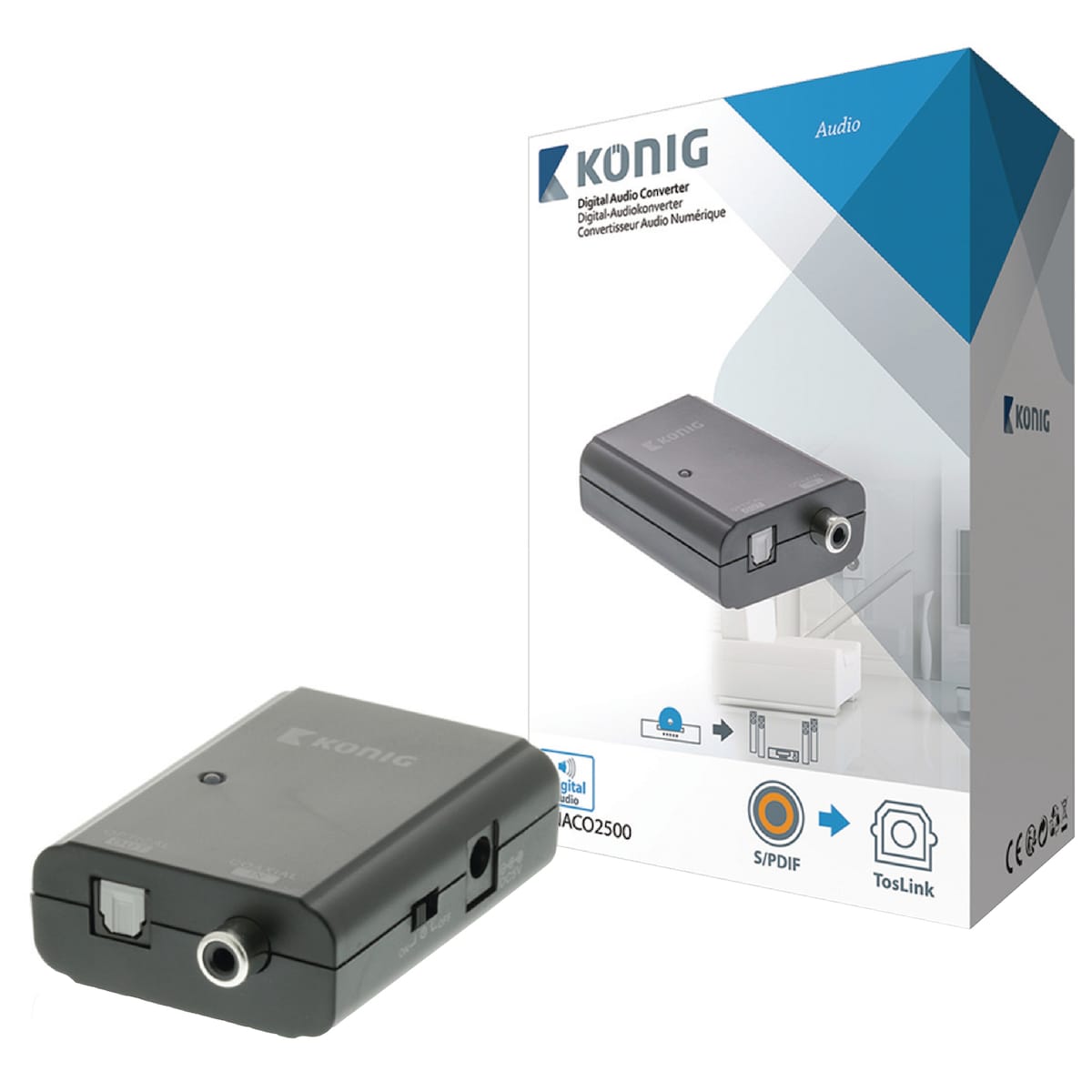 König digital lydomformer KNACO2500
