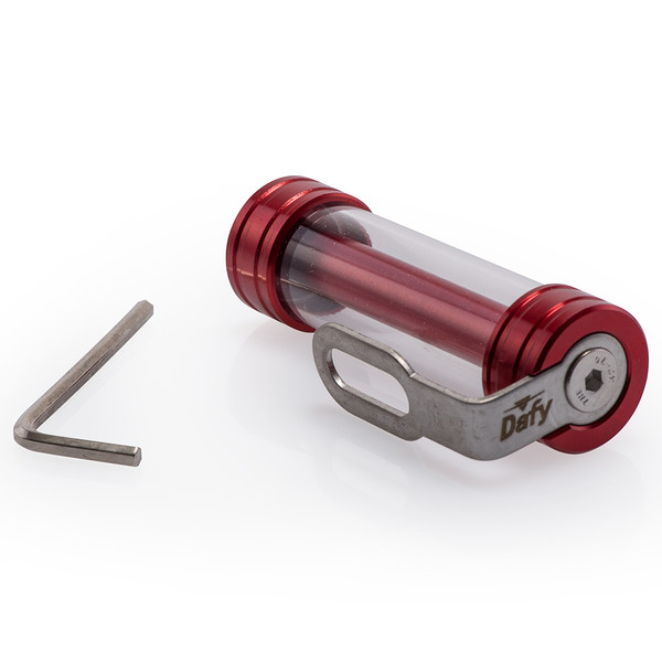 Dafy Moto - Porte Assurance cylindre Rouge