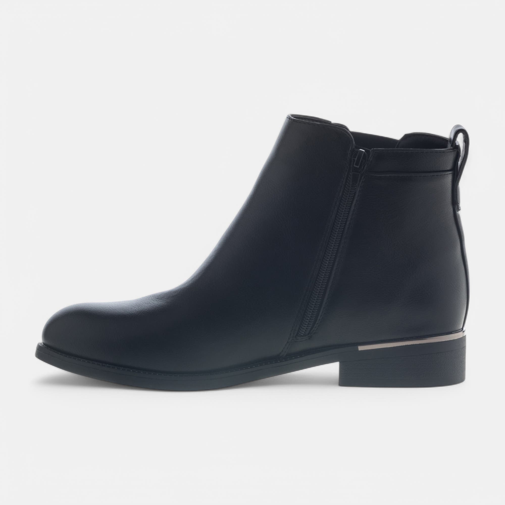 Boots chelsea Femme noir