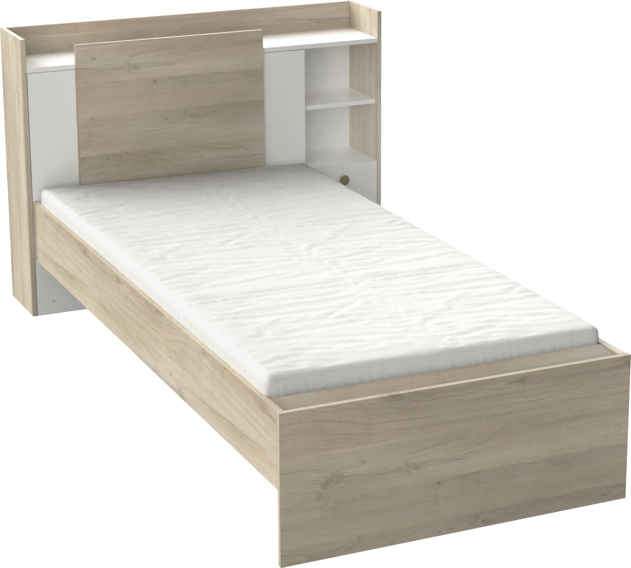 Demeyere GROUP Einzelbett »Life« ideal für kleine Räume, platzsparend, viel Stauraum