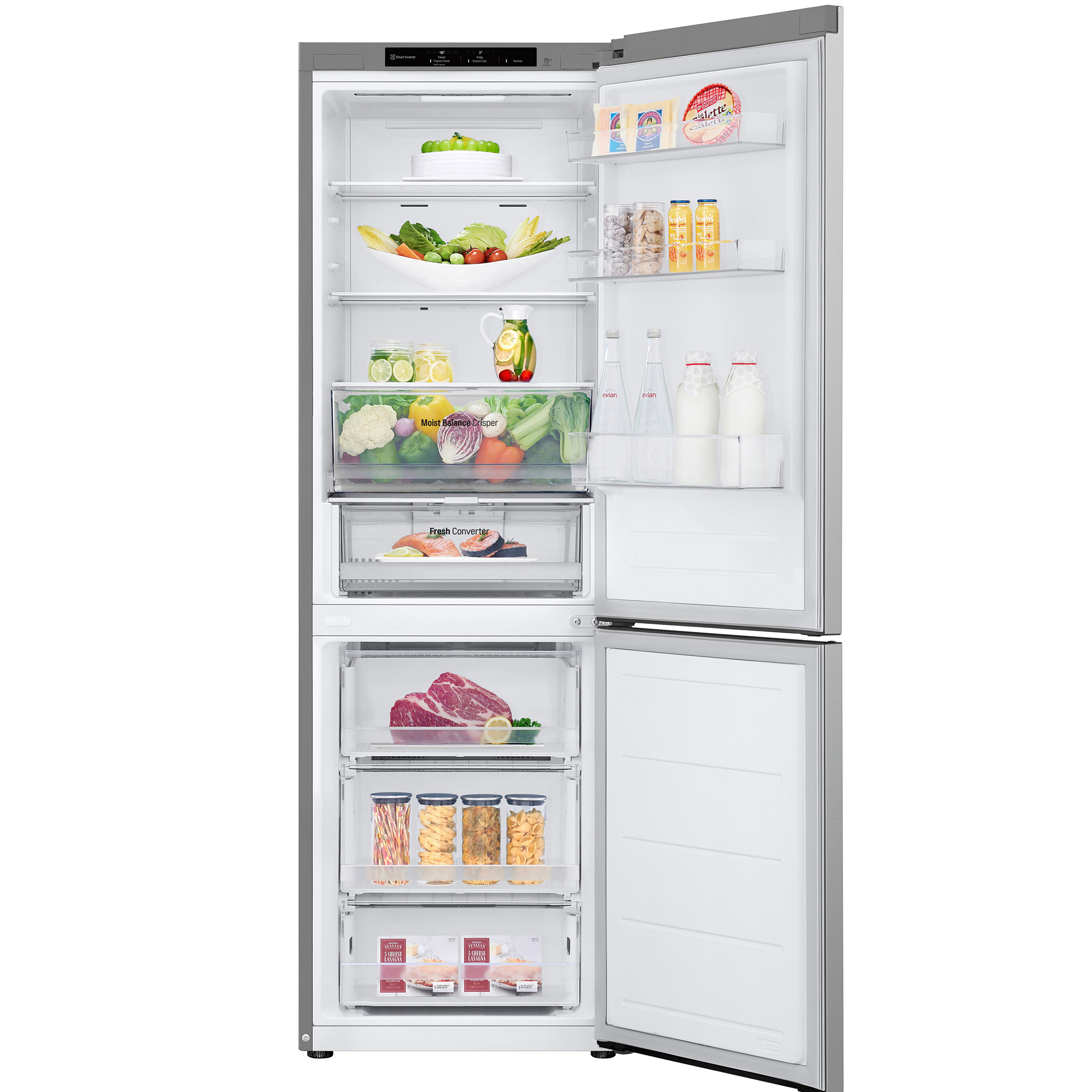 LG Kühl-/Gefrierkombination GBV3100CPY - Prime Silver - C
