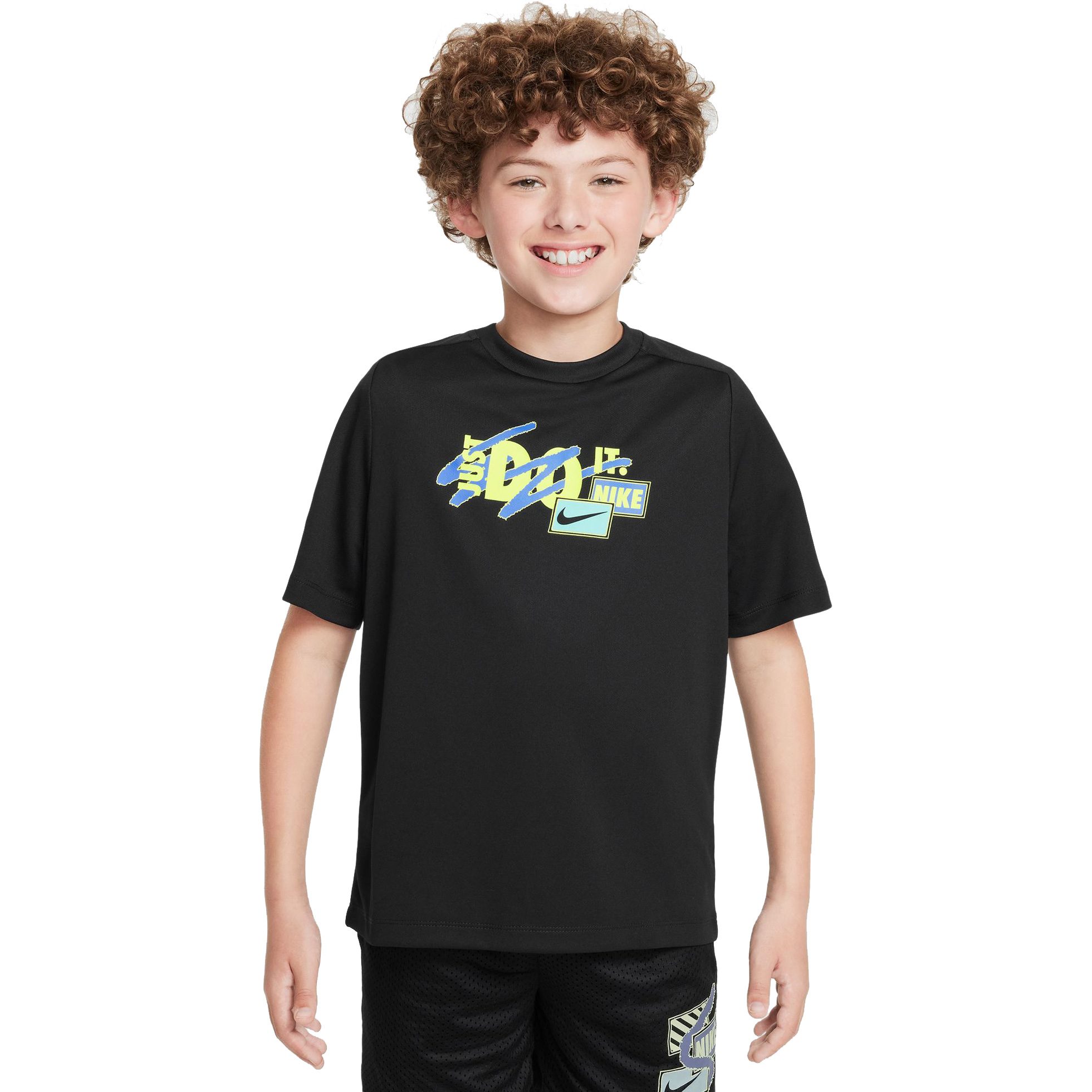 Nike Multi Dri-Fit T-Shirt Jungen schwarz