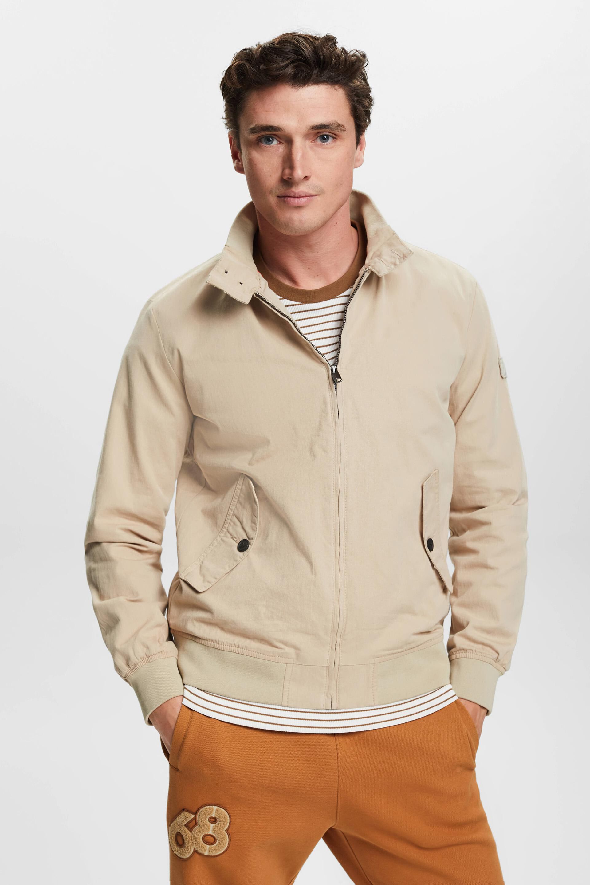 Blouson à col droit