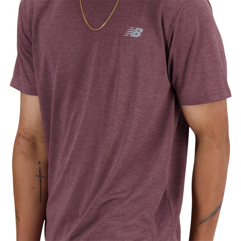 New Balance Athletics Run Løbe T-shirt Herre