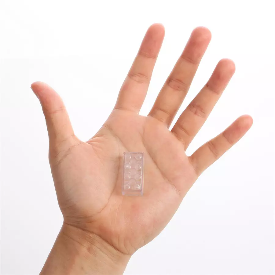 Katara Bausteine - 120 Stück 4x2 transparent