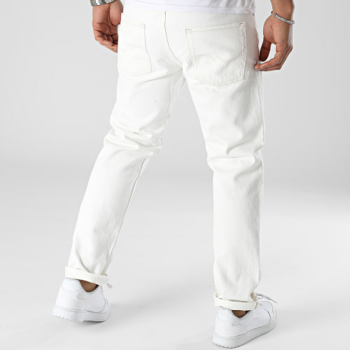 Jean Regular Loose Chris Blanc Cassé