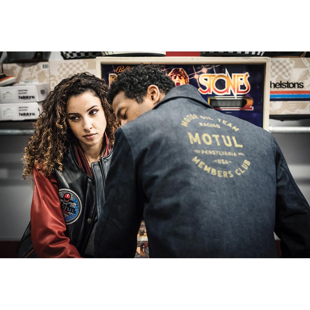 Helstons - Blouson Mecanic Motul Bleu