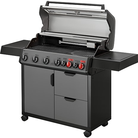 Enders Hyde 6 sikr turbo II gasgrill - sort