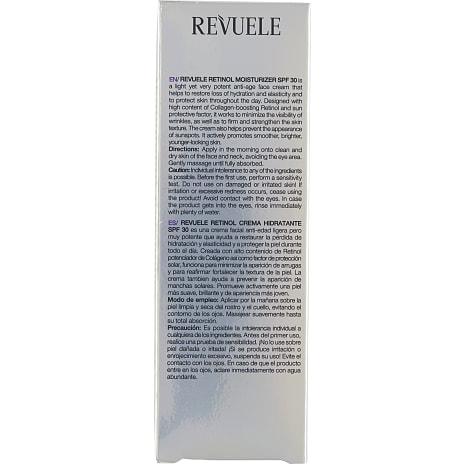 Ansigtscreme m. retinol m. SPF30