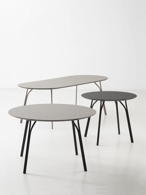 Woud Tree eettafel 90 black