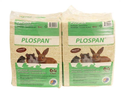 Plospan Houtvezel voor paard of knaagdier 4X64LTR