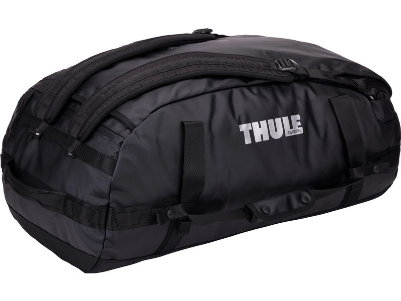 Thule Duffle Bag Chasm 70 l, Black Reisetasche und Rucksack in einem