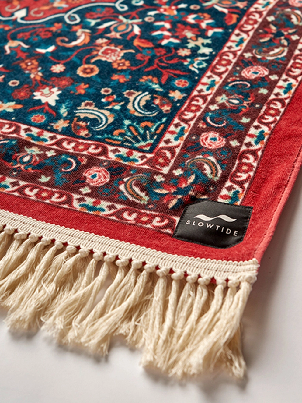 Slowtide Haven Beach Towel burgundy