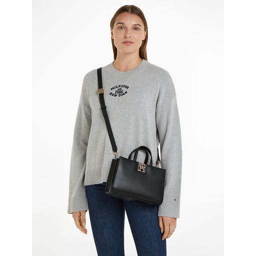 Tommy Hilfiger Reset Mini Tote Taske, Black