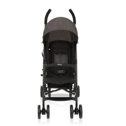 Poussette Travelite Black & Grey avec habillage pluie - GRACO