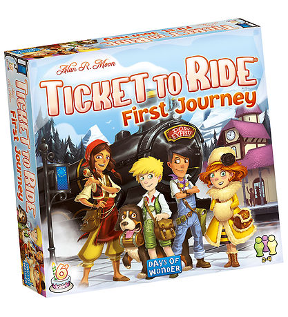Ticket to Ride Brettspiel - First Reise - Nordic