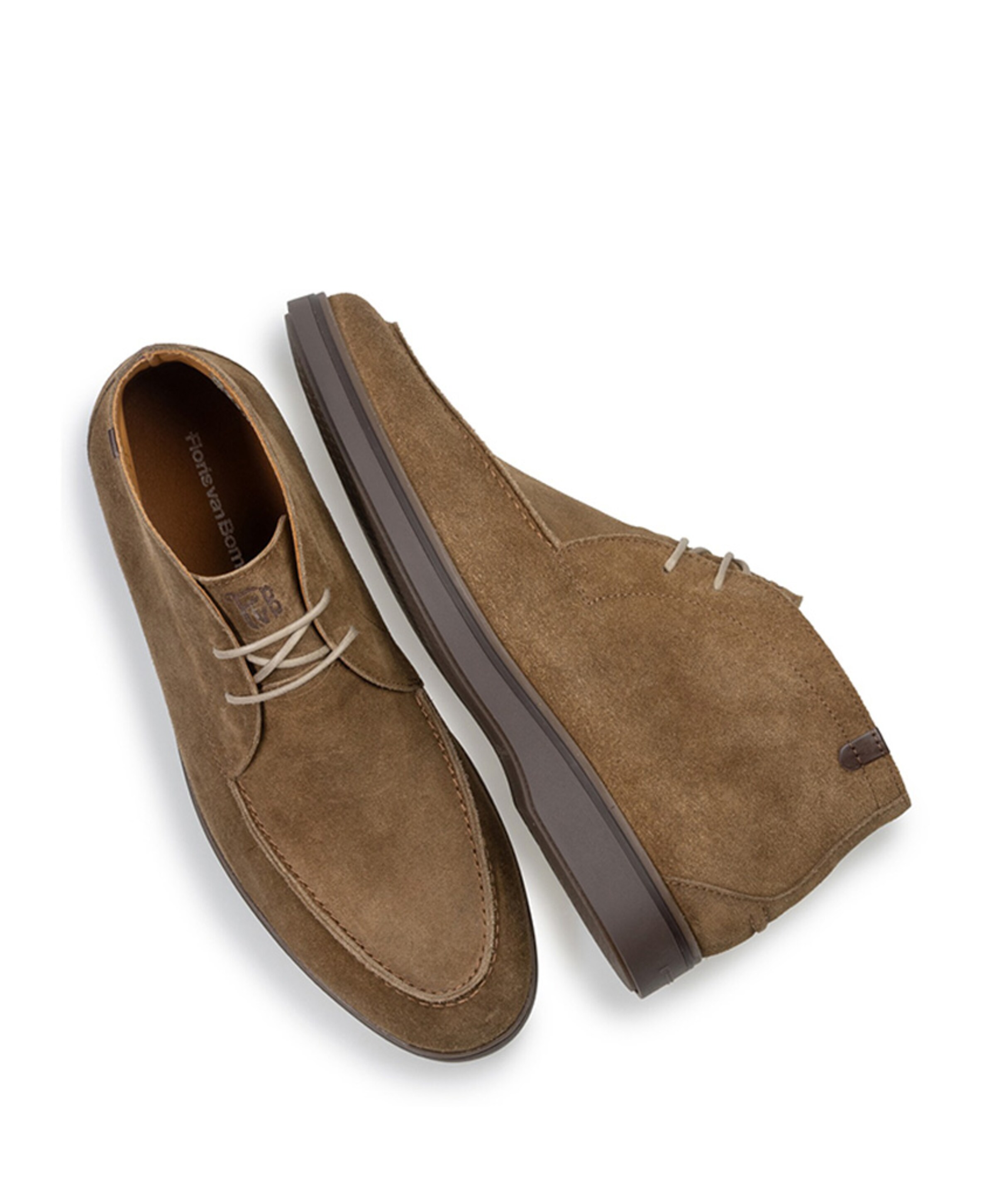 Floris van Bommel heren boots bruin