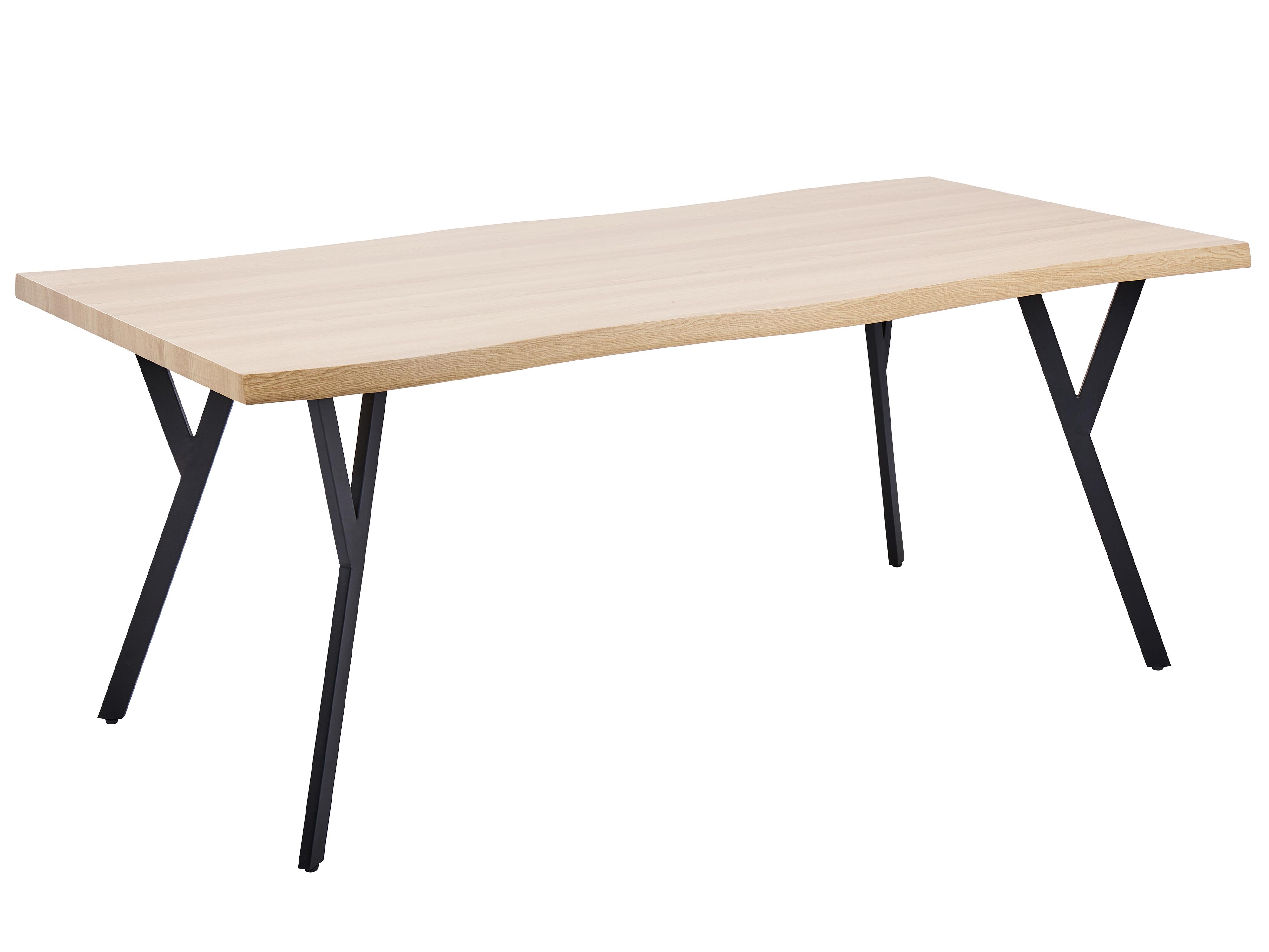 Eettafel ALTON Lichtbruin 90 cm 180 cm