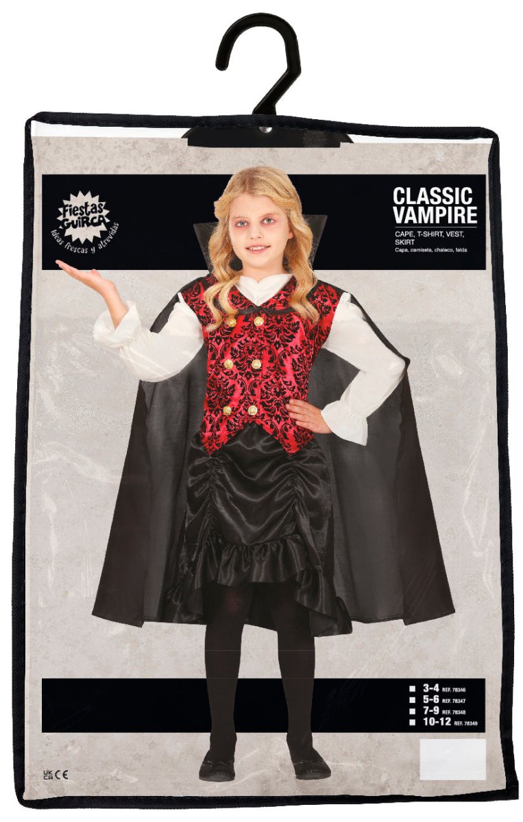 Halloween Kostuum Meisje Vampier