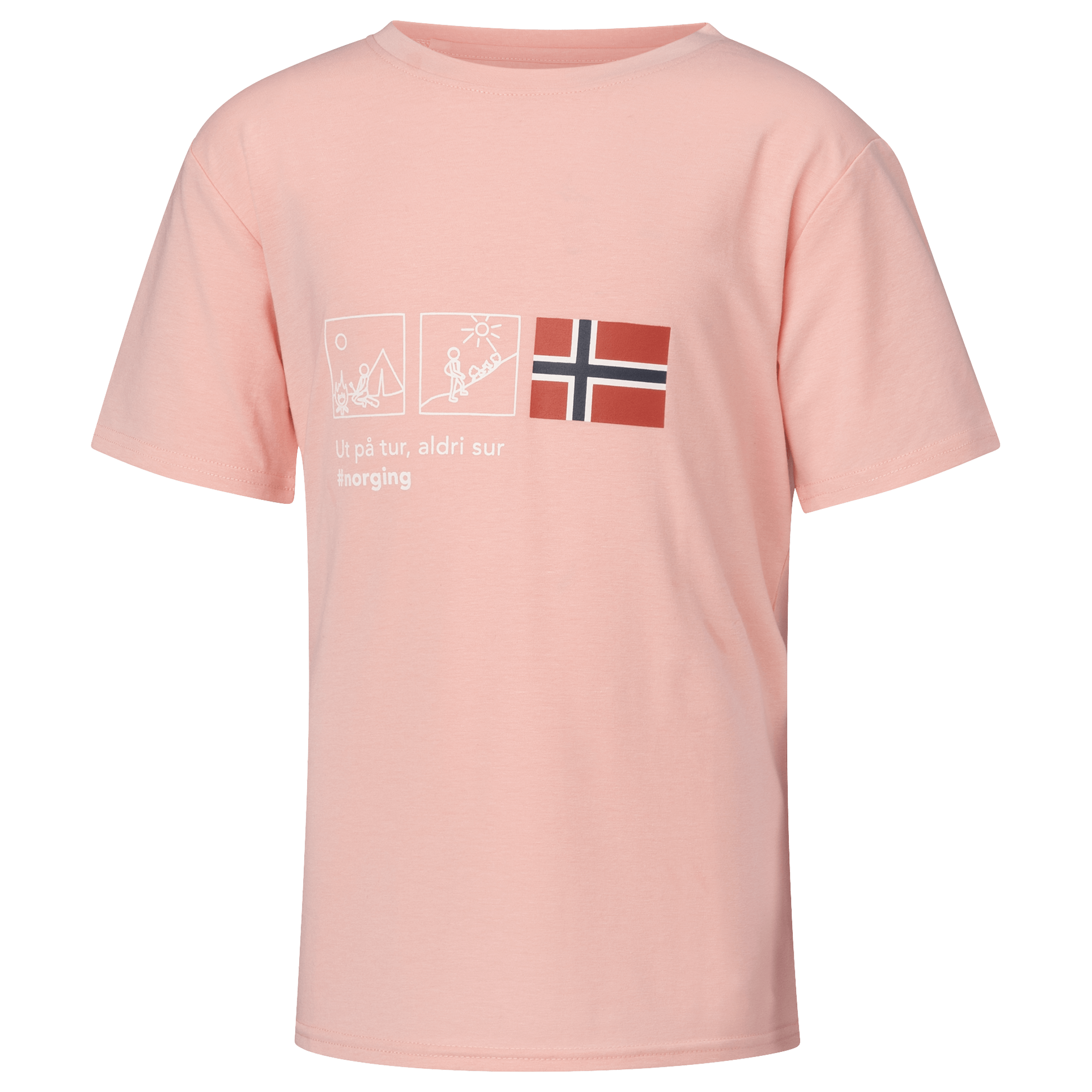 Vikafjell Haugsvarden t-skjorte - Junior - Fritid og bomull