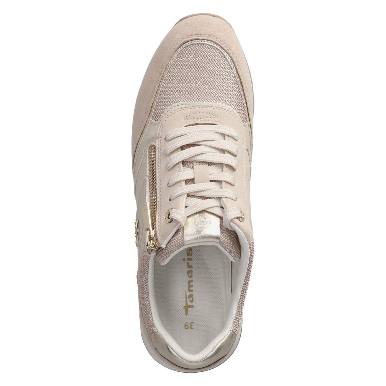 Tamaris Low Sneaker - ivory glam